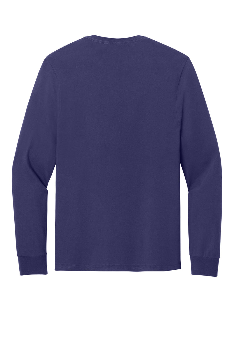 Jerzees Classics Unisex Cotton Long Sleeve T-Shirt - Deep Purple