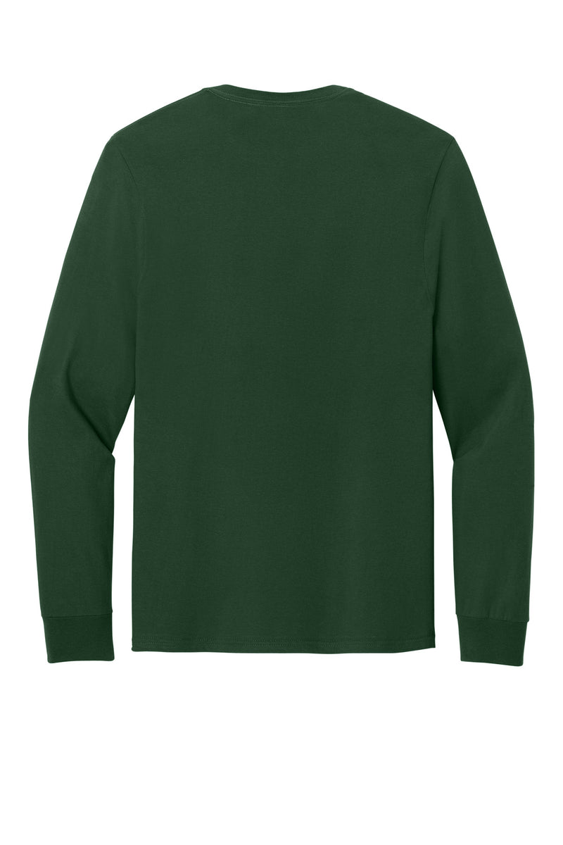 Jerzees Classics Unisex Cotton Long Sleeve T-Shirt - Forest Green