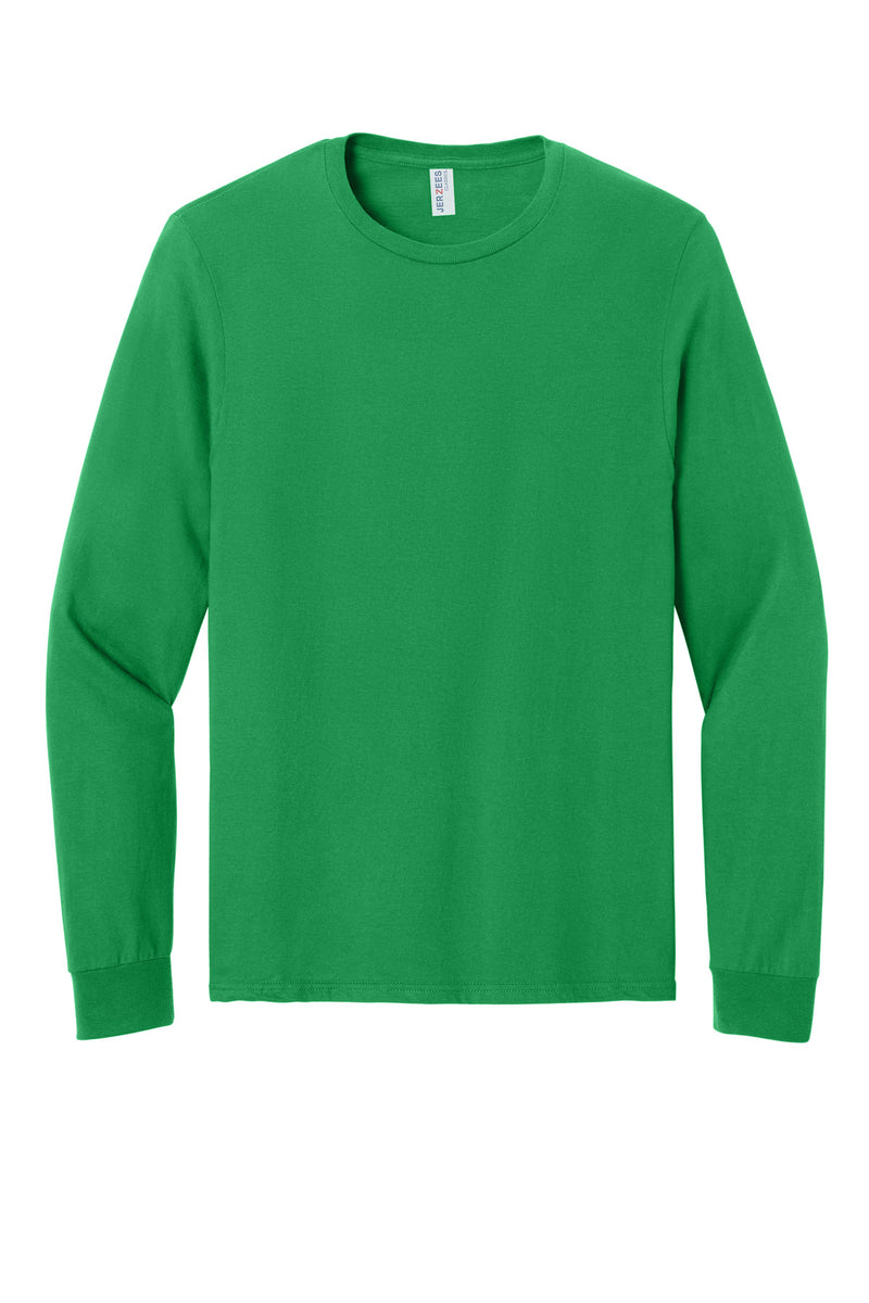 Jerzees Classics Unisex Cotton Long Sleeve T-Shirt - Kelly