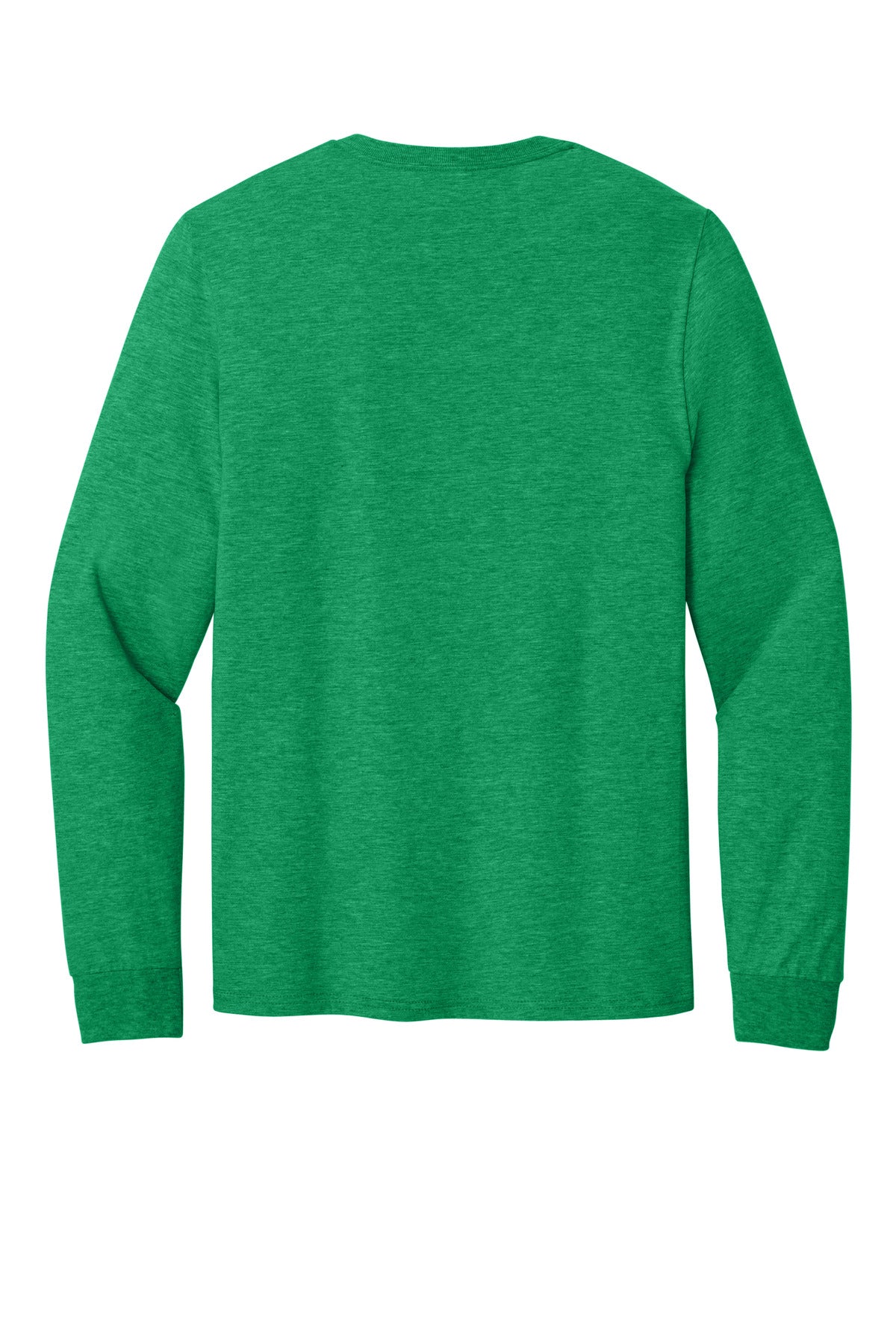 Jerzees Classics Unisex Cotton Long Sleeve T-Shirt - Retro Heather Green