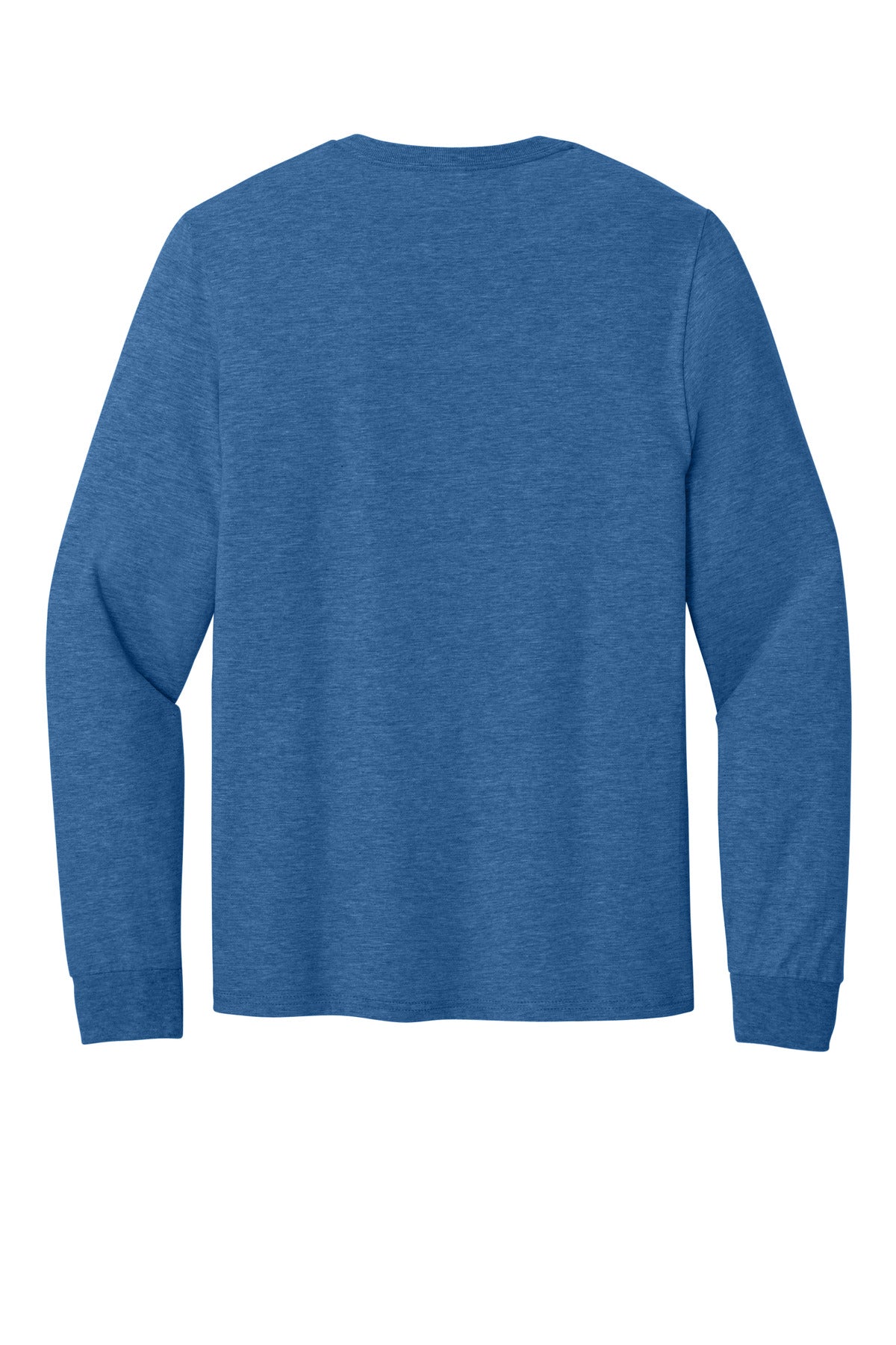 Jerzees Classics Unisex Cotton Long Sleeve T-Shirt - Retro Heather Royal