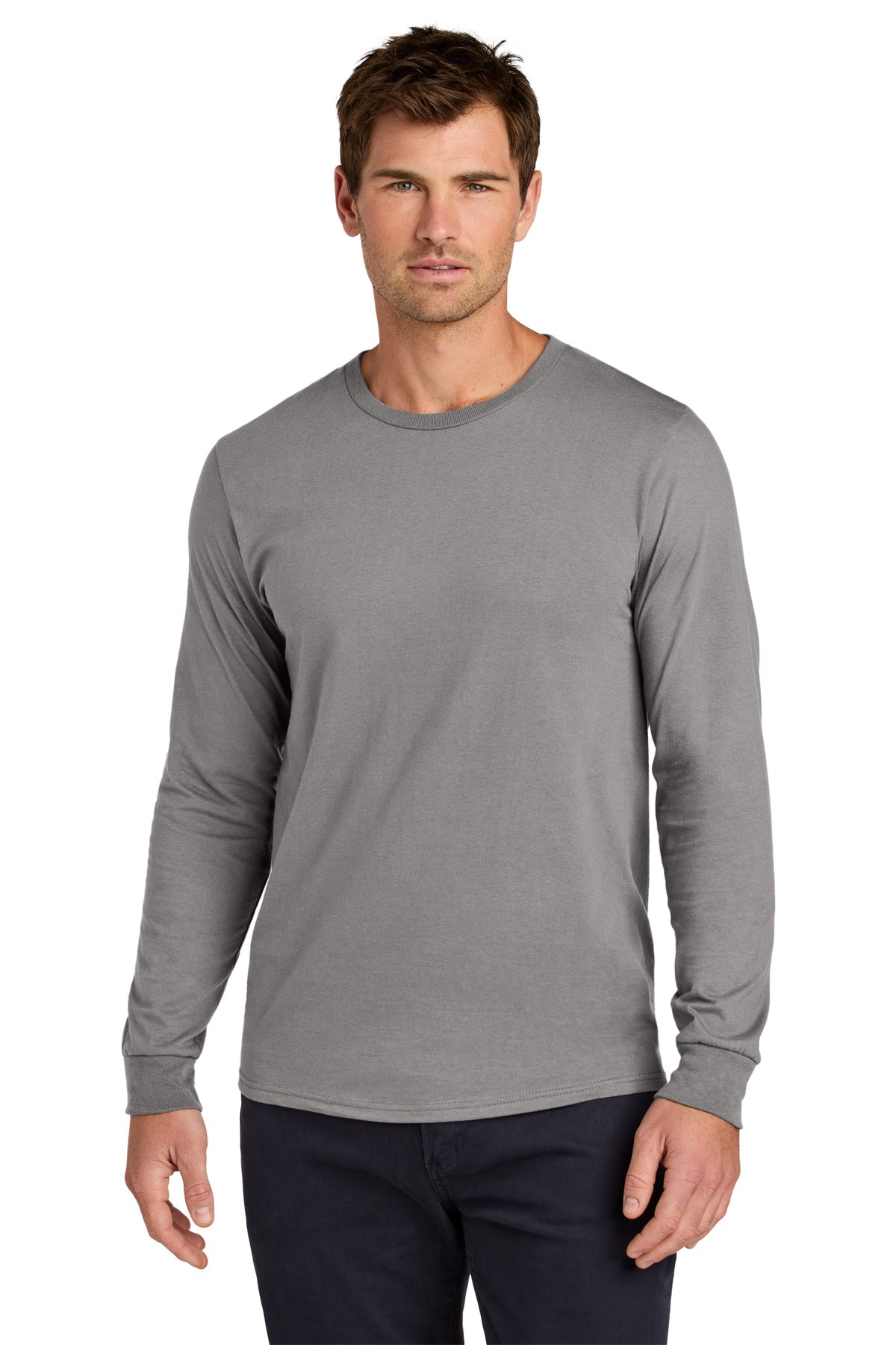 Jerzees Classics Unisex Cotton Long Sleeve T-Shirt - Rock