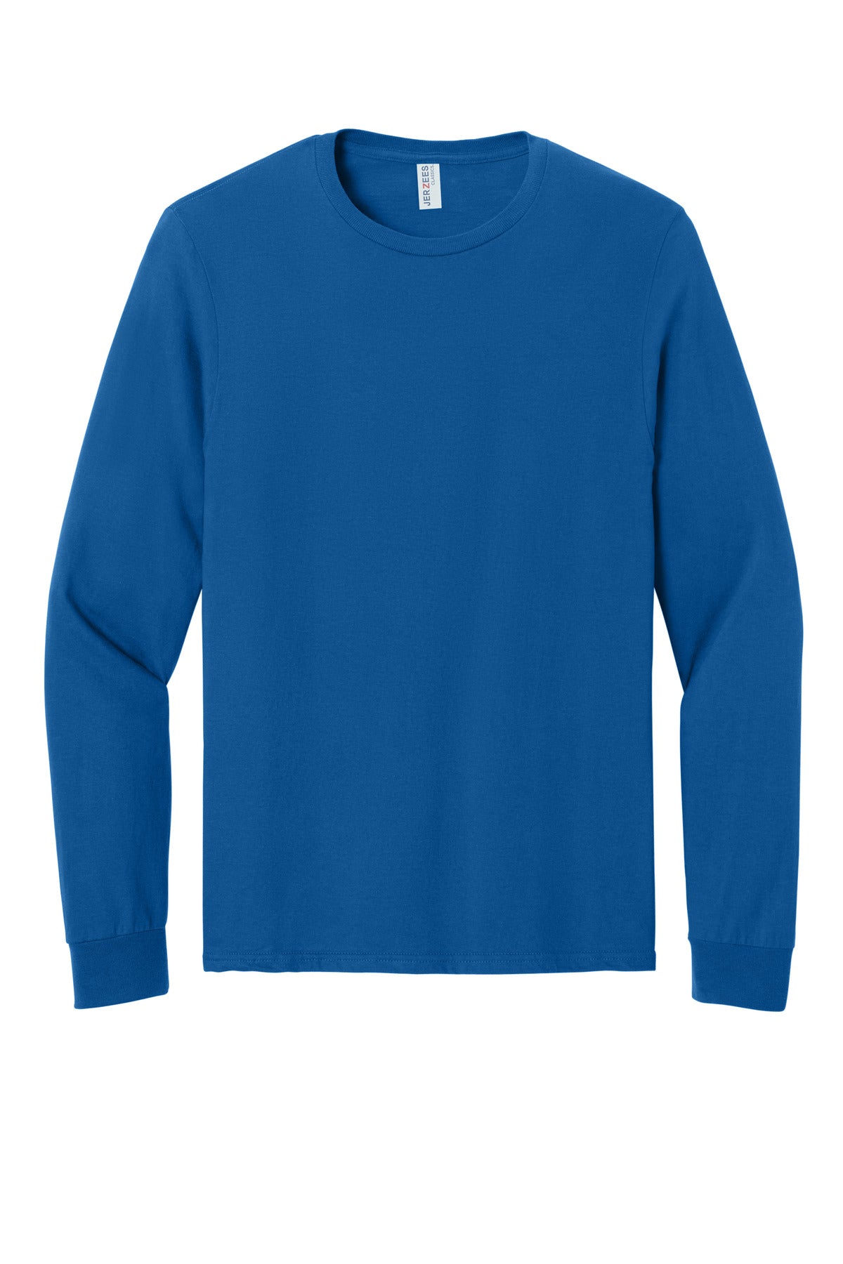 Jerzees Classics Unisex Cotton Long Sleeve T-Shirt - Royal