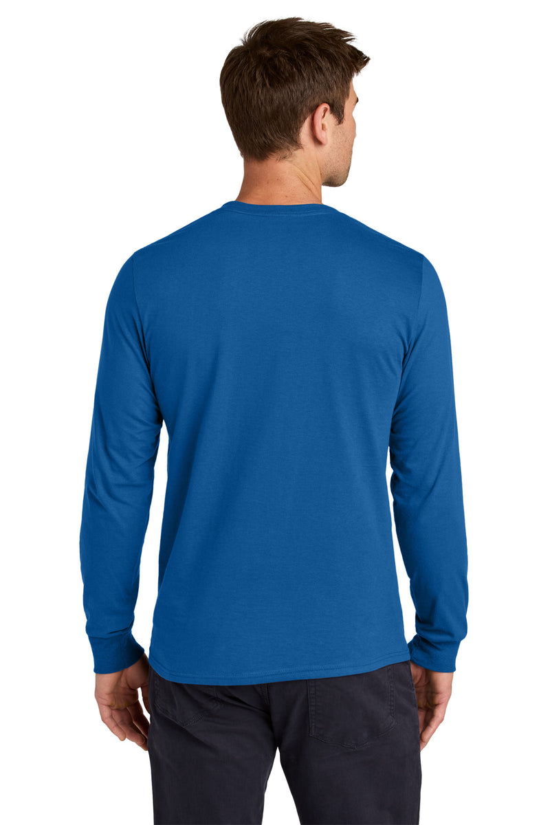 Jerzees Classics Unisex Cotton Long Sleeve T-Shirt - Royal