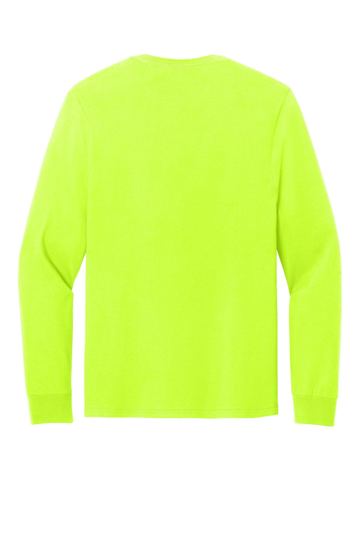Jerzees Classics Unisex Cotton Long Sleeve T-Shirt - Safety Green