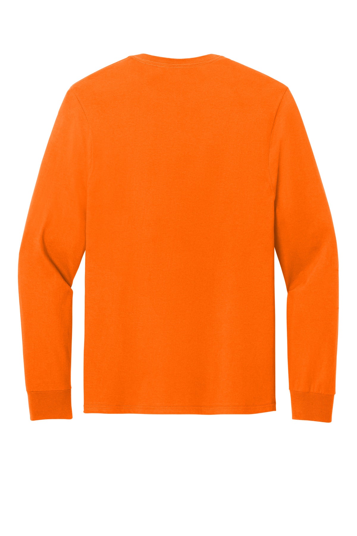 Jerzees Classics Unisex Cotton Long Sleeve T-Shirt - Safety Orange