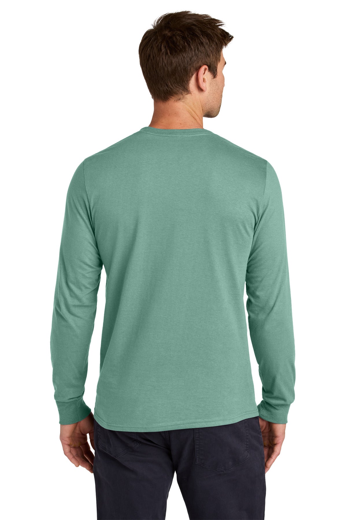 Jerzees Classics Unisex Cotton Long Sleeve T-Shirt - Sage