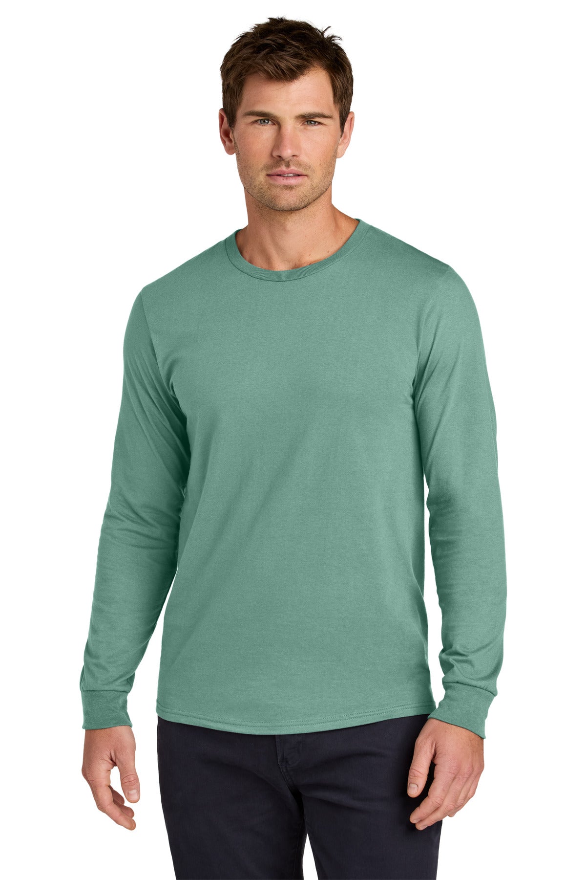 Jerzees Classics Unisex Cotton Long Sleeve T-Shirt - Sage