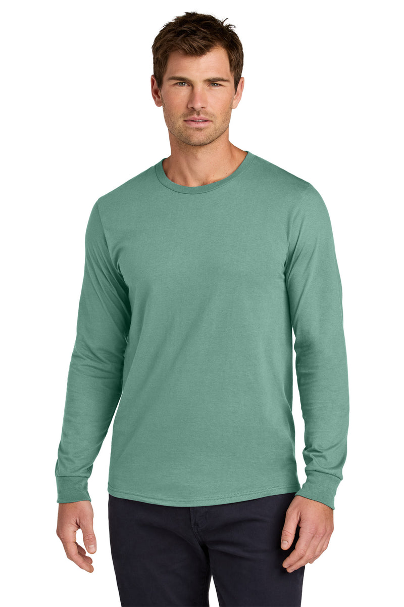 Jerzees Classics Unisex Cotton Long Sleeve T-Shirt - Sage
