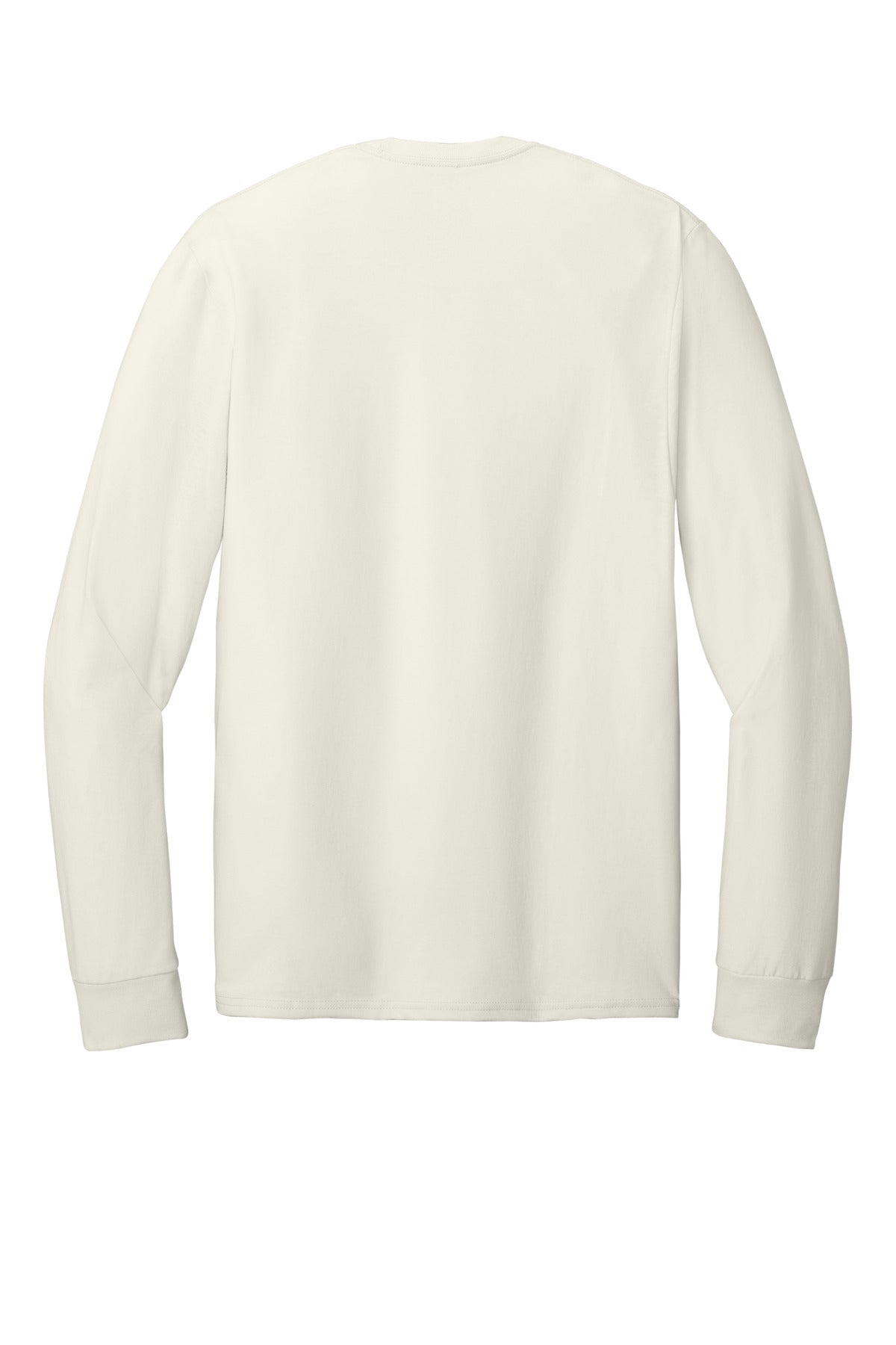 Jerzees Classics Unisex Cotton Long Sleeve T-Shirt - Sweet Cream Heather