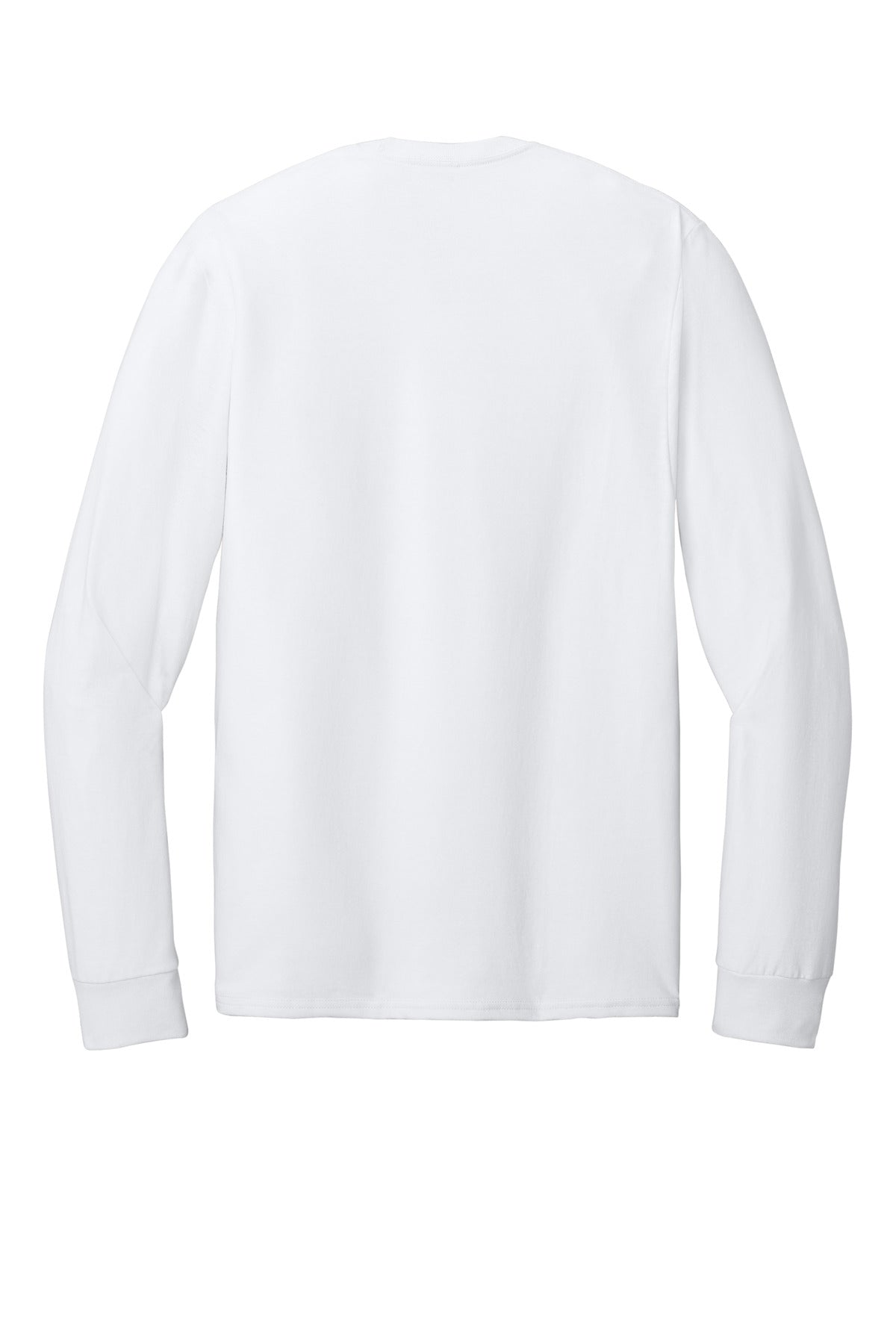 Jerzees Classics Unisex Cotton Long Sleeve T-Shirt - White