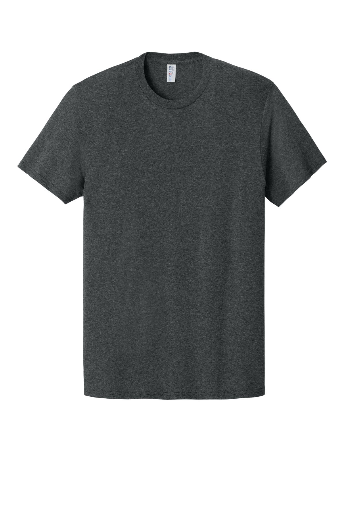 Jerzees Classics Unisex Cotton T-Shirt - Black Heather