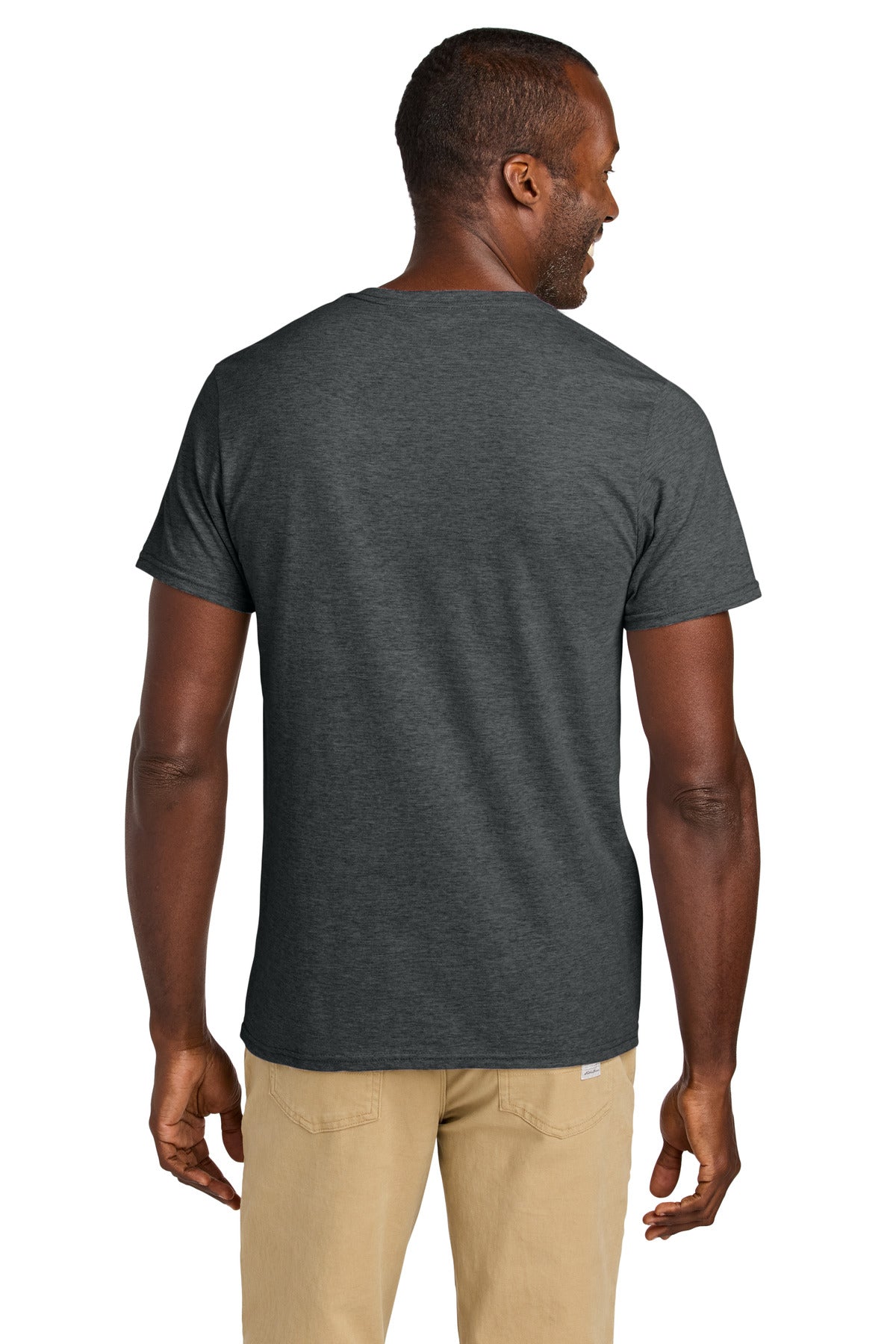 Jerzees Classics Unisex Cotton T-Shirt - Black Heather