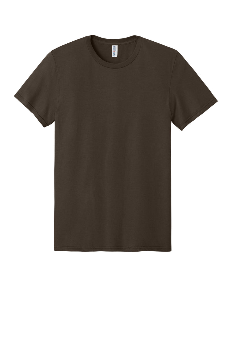 Jerzees Classics Unisex Cotton T-Shirt - Chocolate