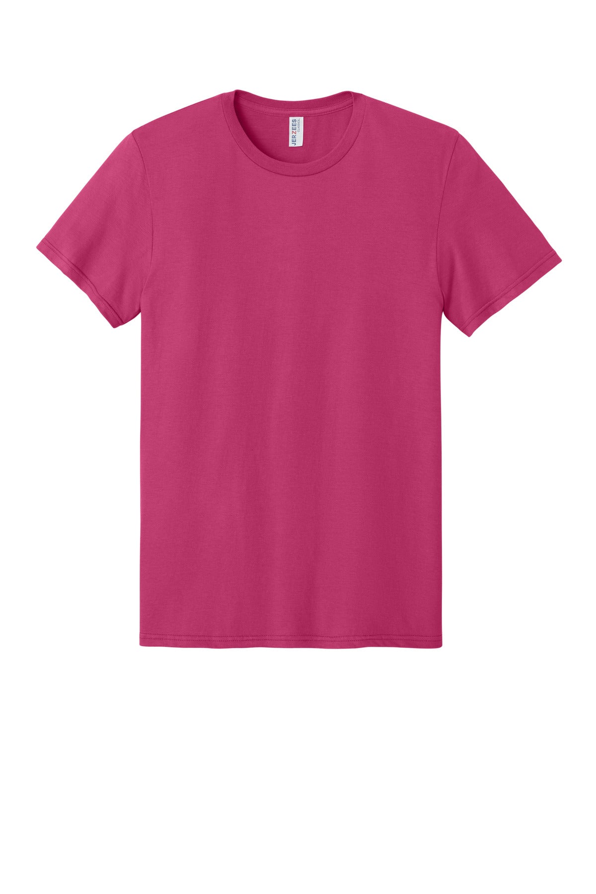 Jerzees Classics Unisex Cotton T-Shirt - Cyber Pink