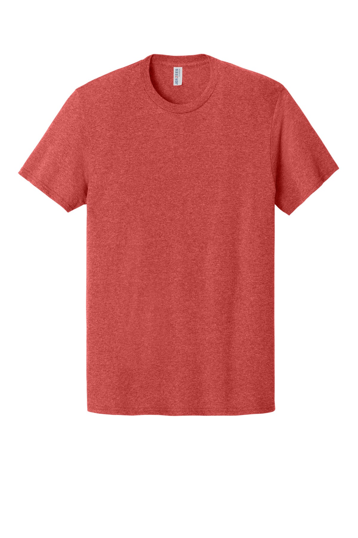 Jerzees Classics Unisex Cotton T-Shirt - Fiery Red Heather