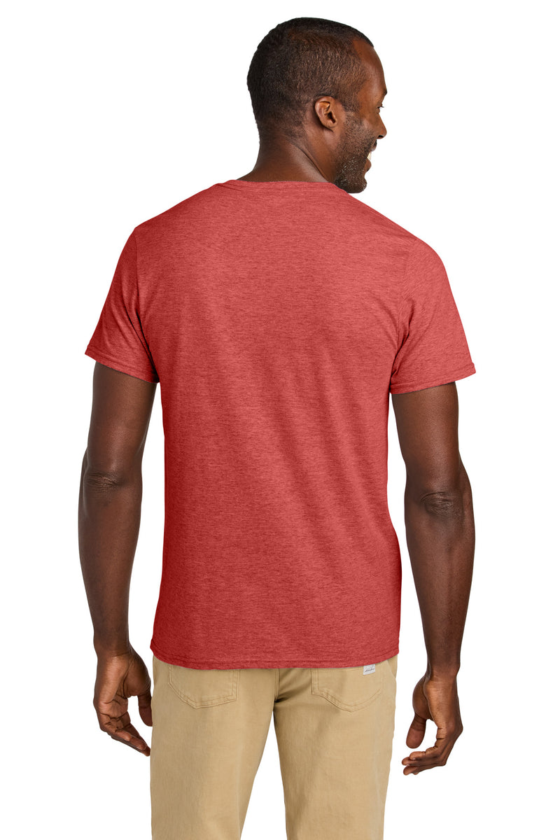 Jerzees Classics Unisex Cotton T-Shirt - Fiery Red Heather