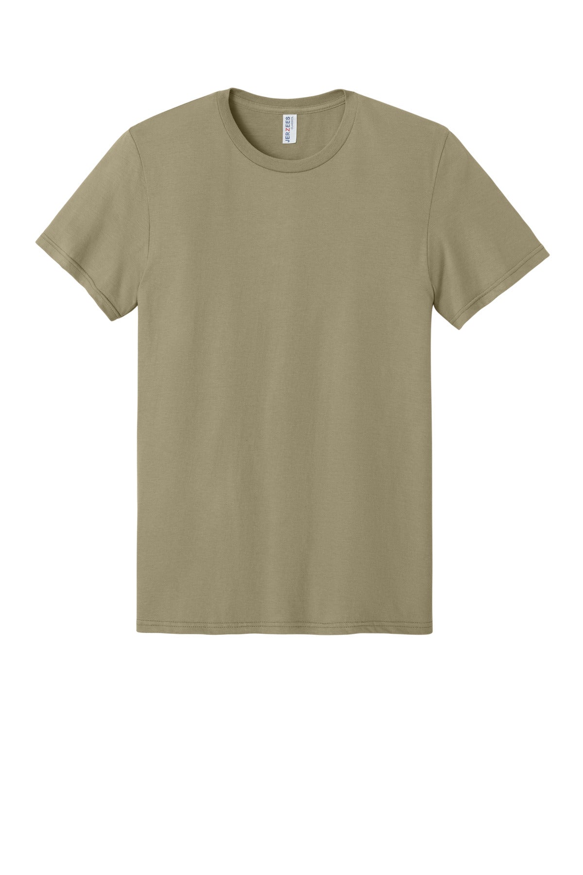 Jerzees Classics Unisex Cotton T-Shirt - Khaki