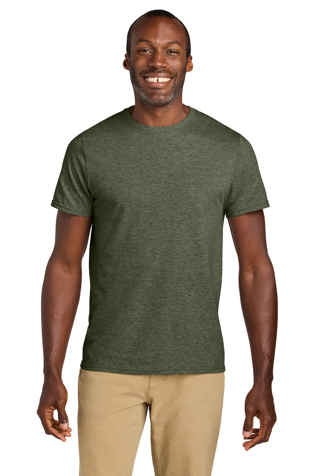 Jerzees Classics Unisex Cotton T-Shirt - Military Green Heather