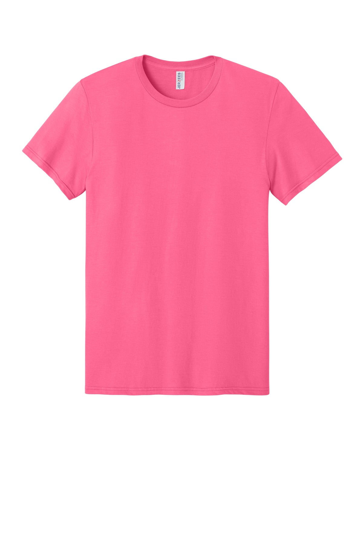 Jerzees Classics Unisex Cotton T-Shirt - Neon Pink