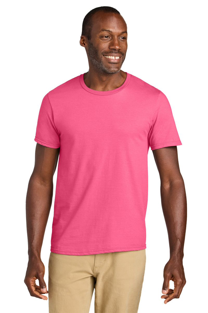 Jerzees Classics Unisex Cotton T-Shirt - Neon Pink