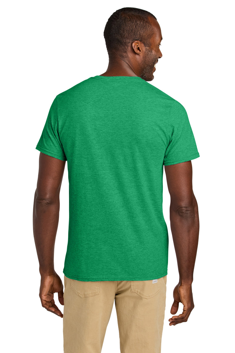 Jerzees Classics Unisex Cotton T-Shirt - Retro Heather Green