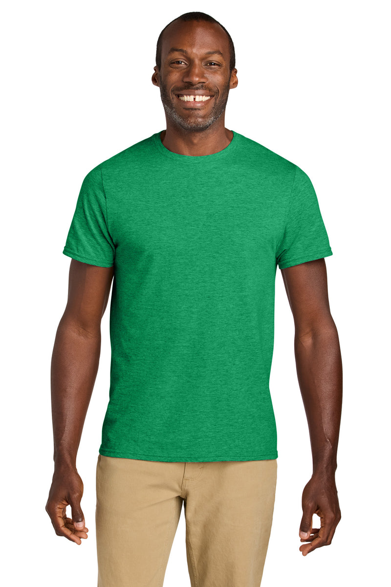 Jerzees Classics Unisex Cotton T-Shirt - Retro Heather Green