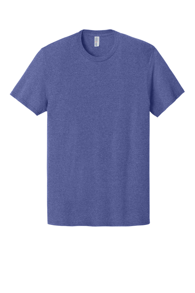 Jerzees Classics Unisex Cotton T-Shirt - Retro Heather Purple