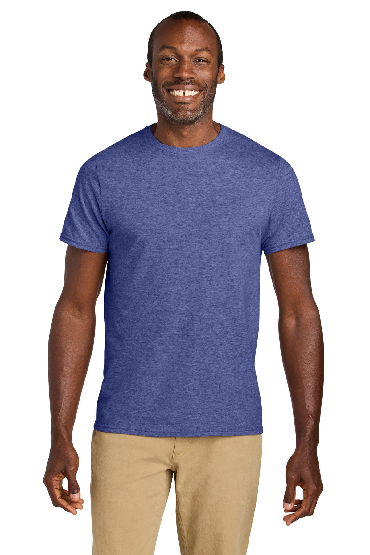 Jerzees Classics Unisex Cotton T-Shirt - Retro Heather Purple