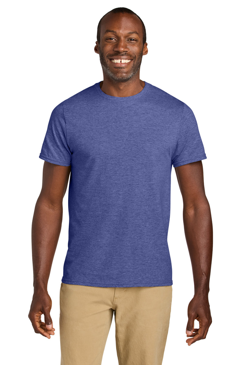 Jerzees Classics Unisex Cotton T-Shirt - Retro Heather Purple