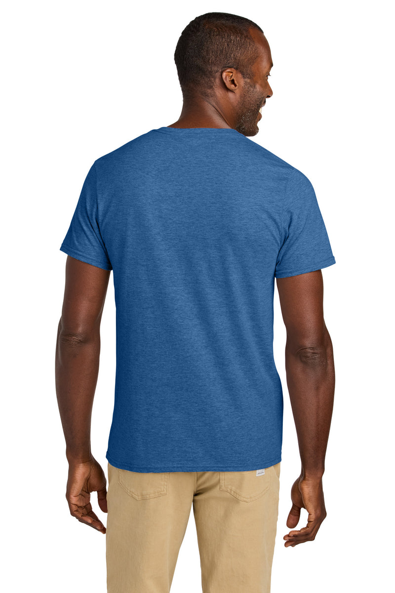 Jerzees Classics Unisex Cotton T-Shirt - Retro Heather Royal