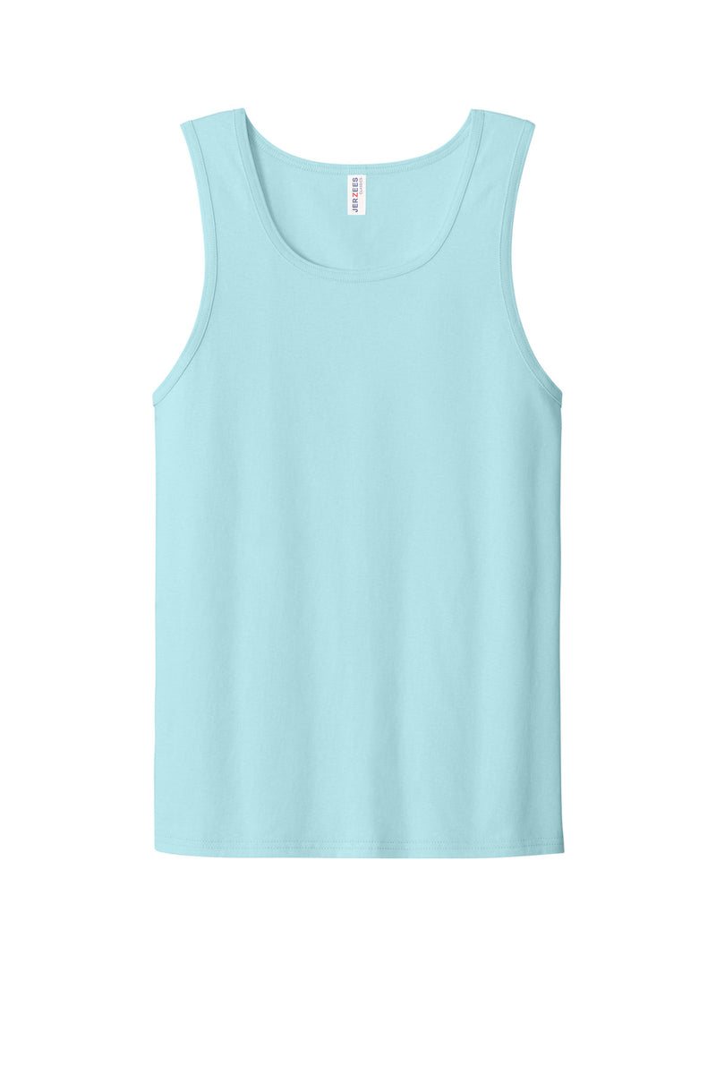 Jerzees Classics Unisex Cotton Tank - Breezy Blue