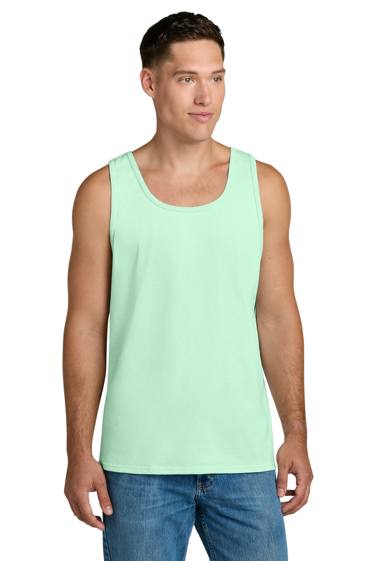 Jerzees Classics Unisex Cotton Tank - Mint To Be
