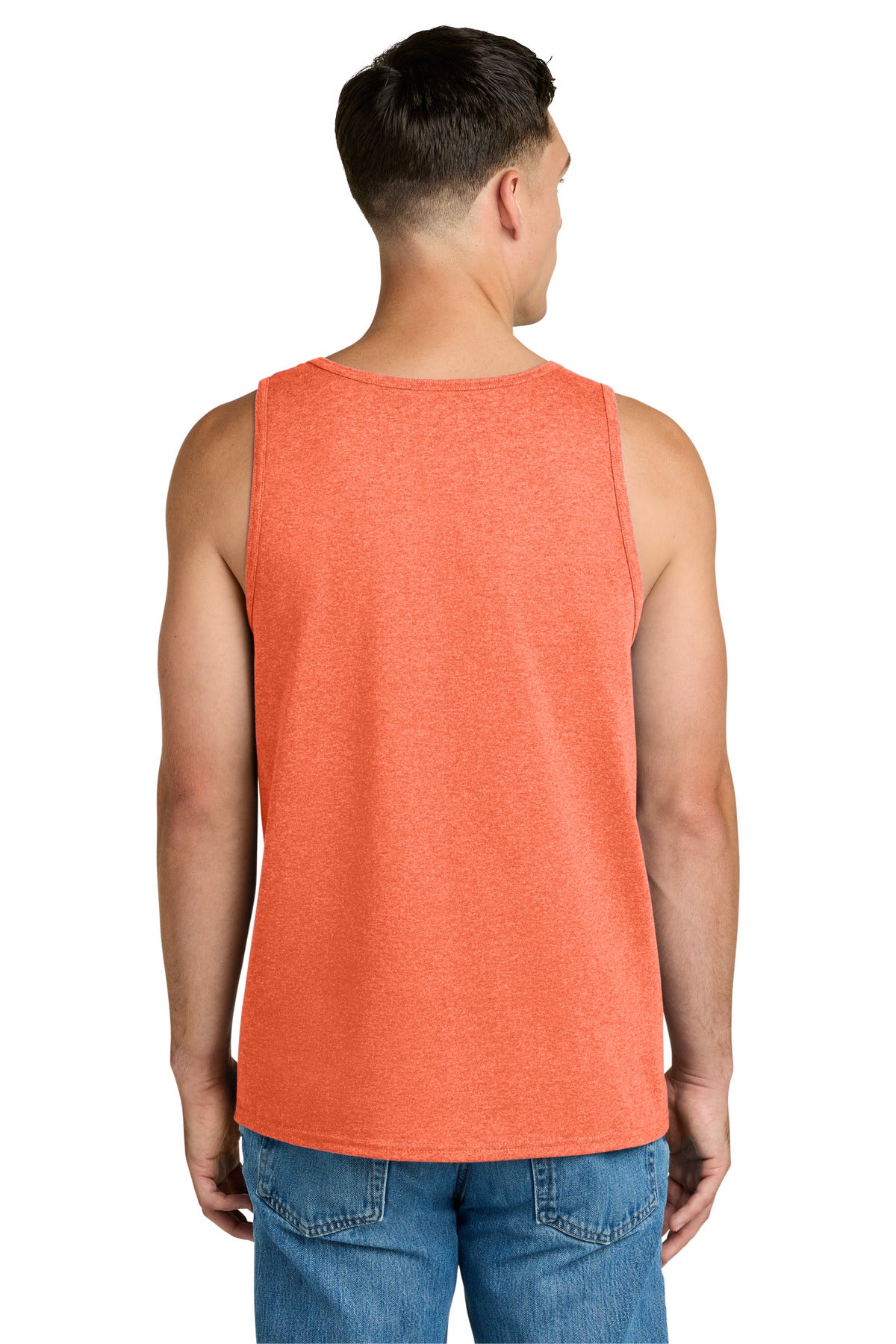 Jerzees Classics Unisex Cotton Tank - Retro Heather Coral