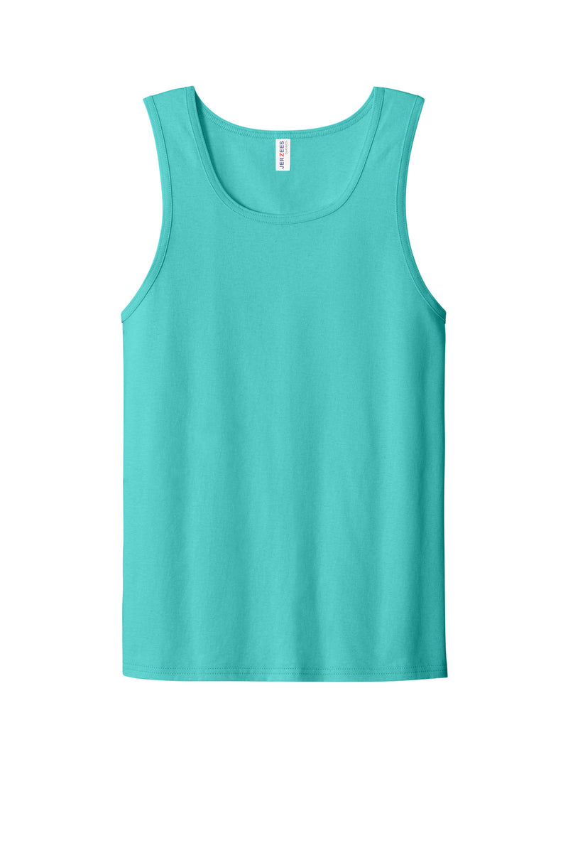 Jerzees Classics Unisex Cotton Tank - Scuba Blue