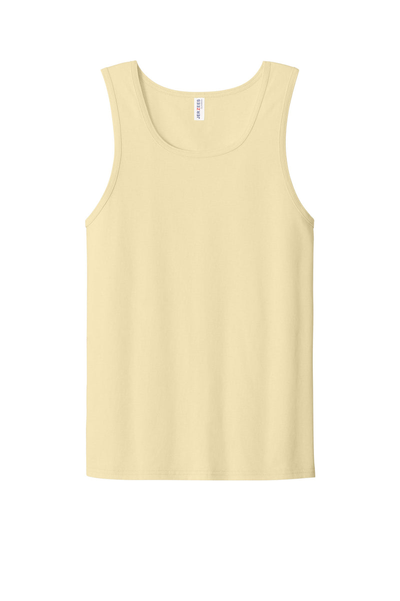 Jerzees Classics Unisex Cotton Tank - Surf Yellow