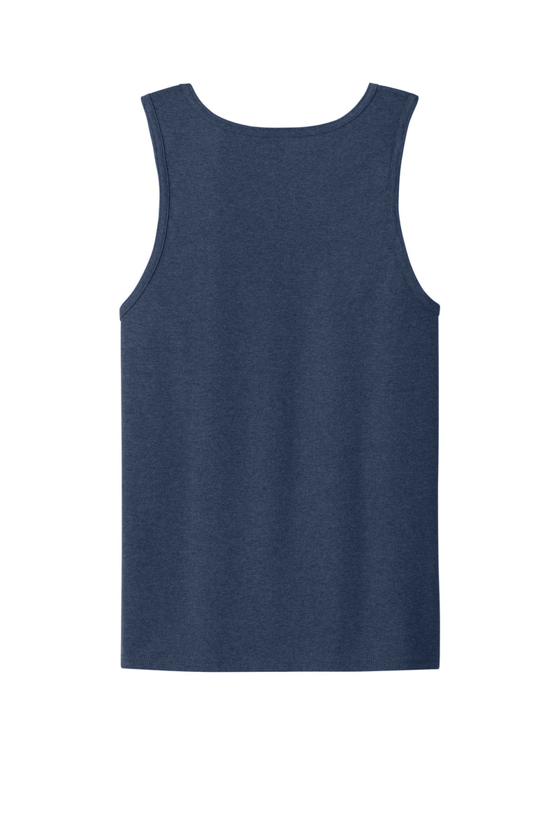 Jerzees Classics Unisex Cotton Tank - Vintage Heather Navy