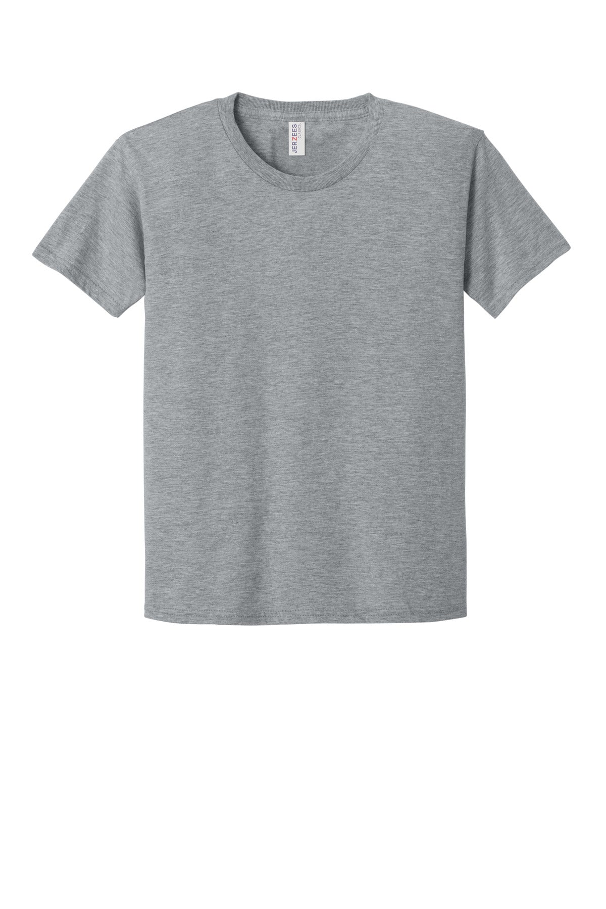 Jerzees Classics Youth Cotton T-Shirt - Athletic Heather