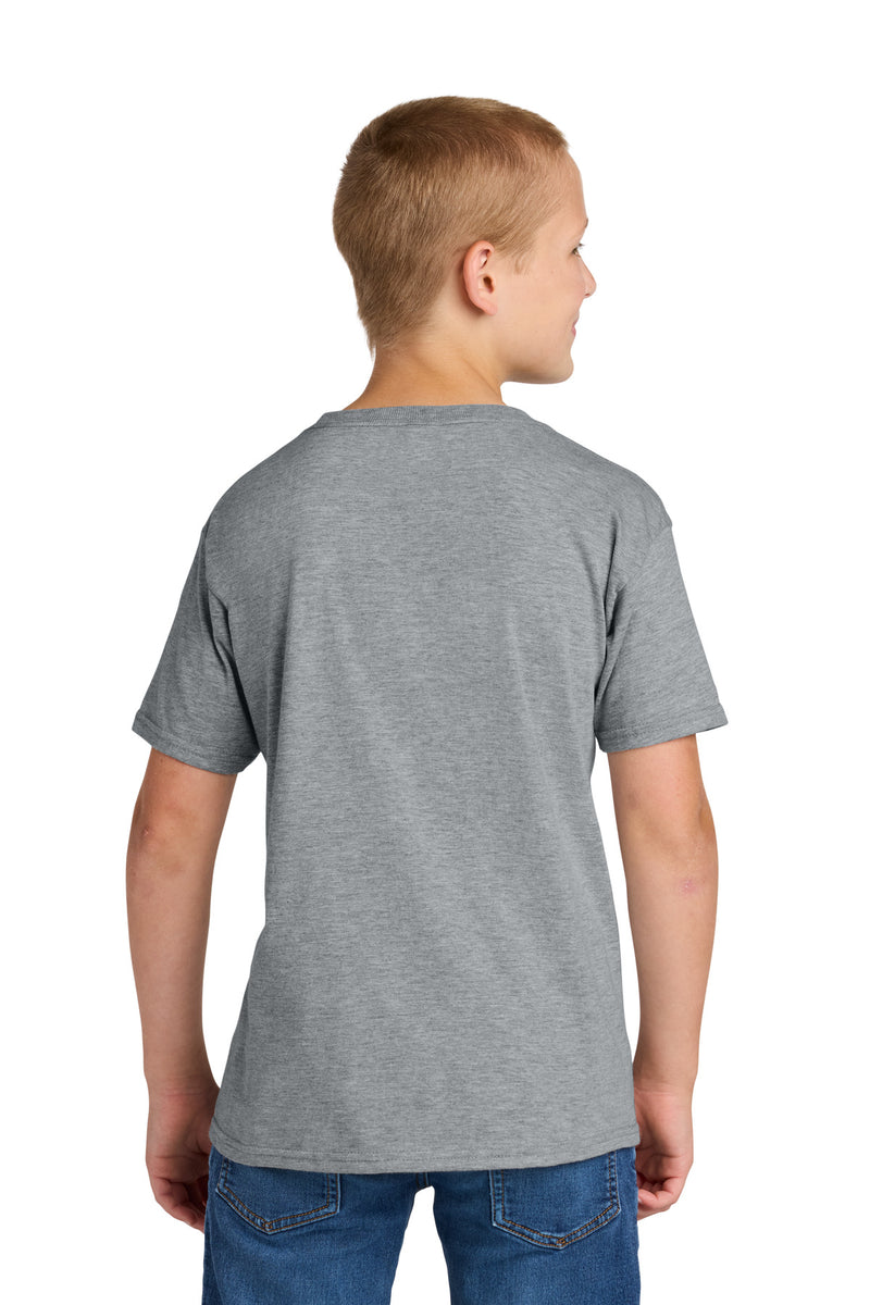 Jerzees Classics Youth Cotton T-Shirt - Athletic Heather