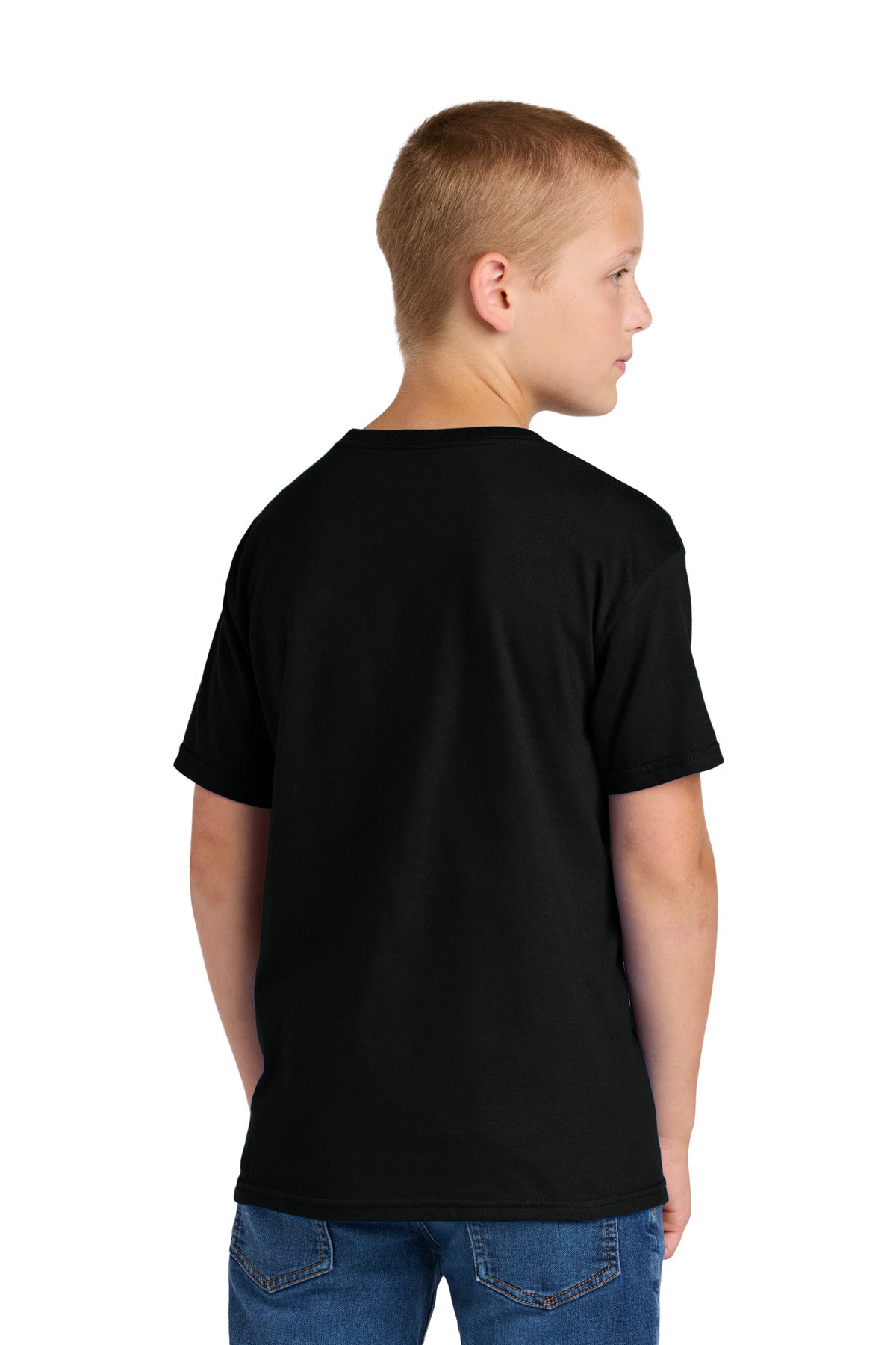 Jerzees Classics Youth Cotton T-Shirt - Black Ink