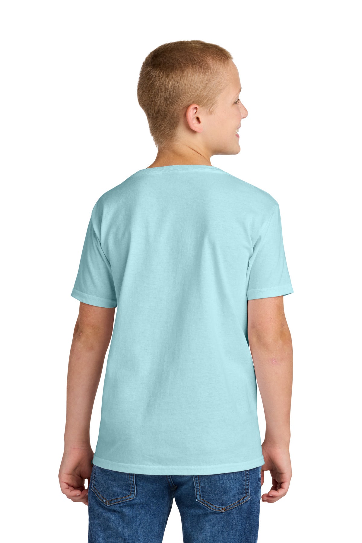 Jerzees Classics Youth Cotton T-Shirt - Breezy Blue