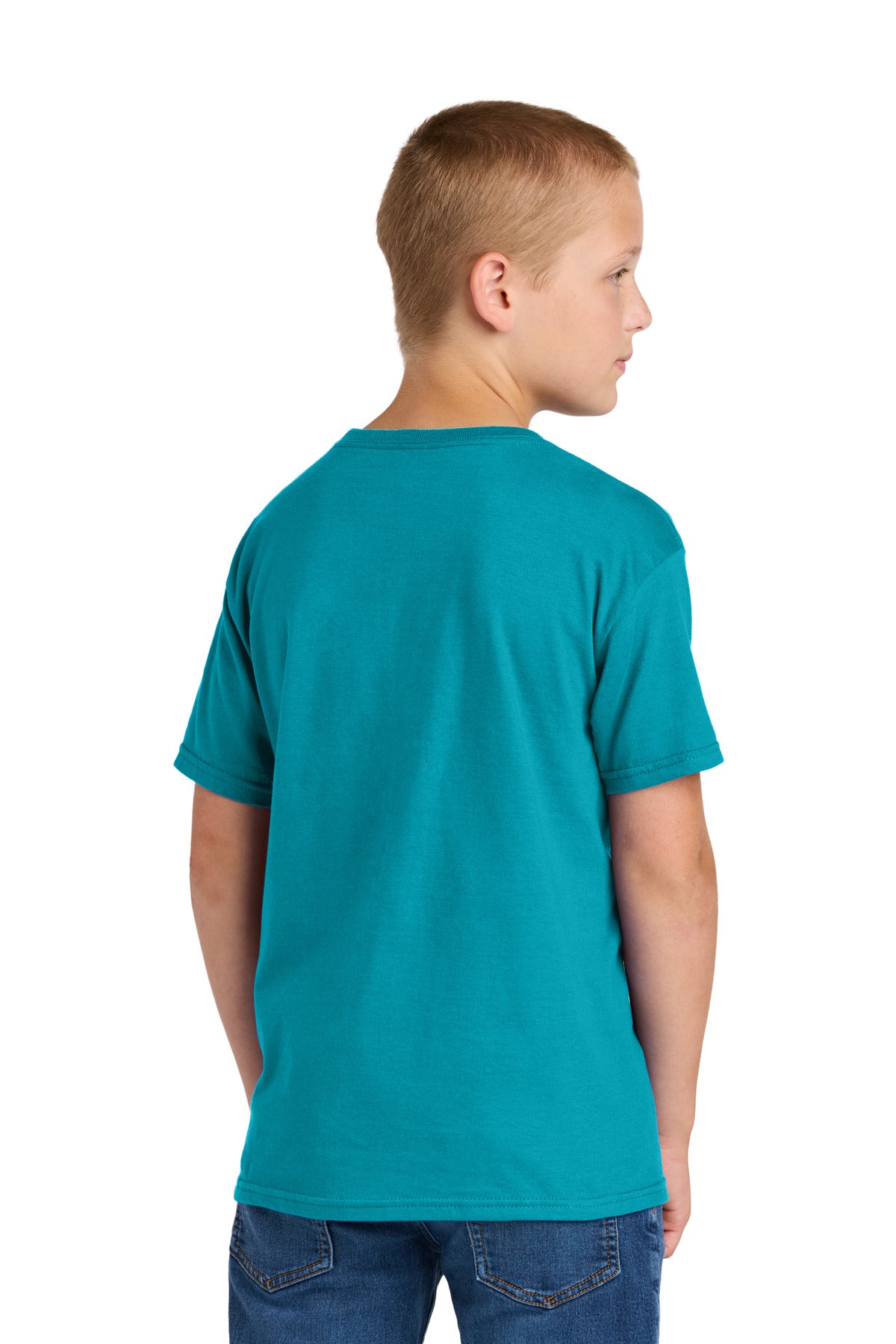 Jerzees Classics Youth Cotton T-Shirt - California Blue