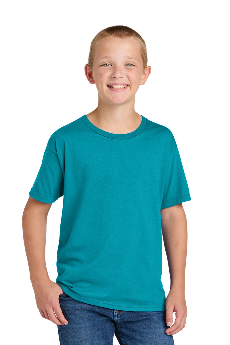 Jerzees Classics Youth Cotton T-Shirt - California Blue