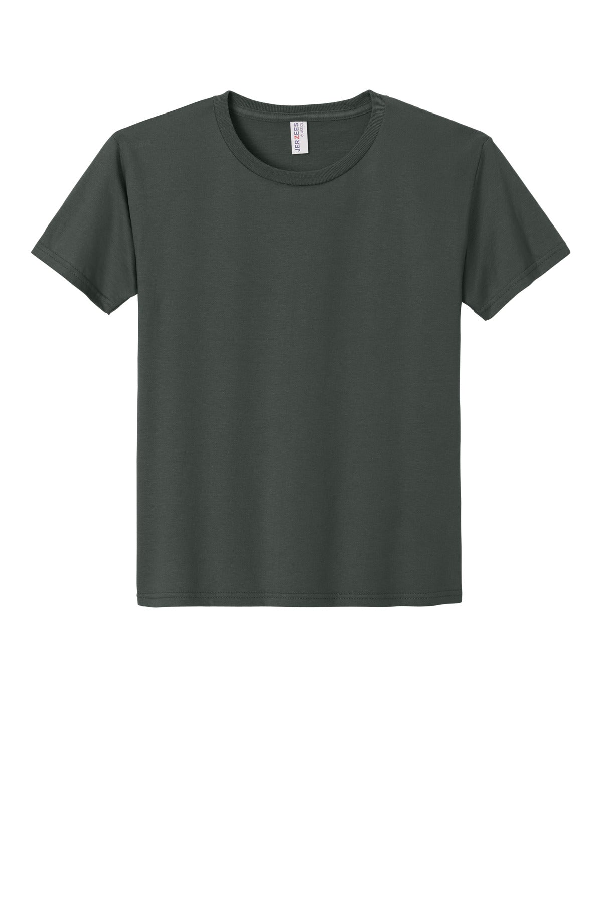 Jerzees Classics Youth Cotton T-Shirt - Charcoal Grey