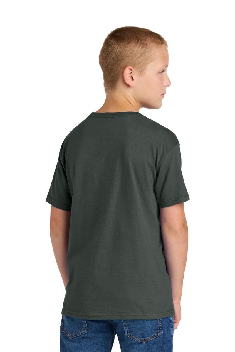 Jerzees Classics Youth Cotton T-Shirt - Charcoal Grey