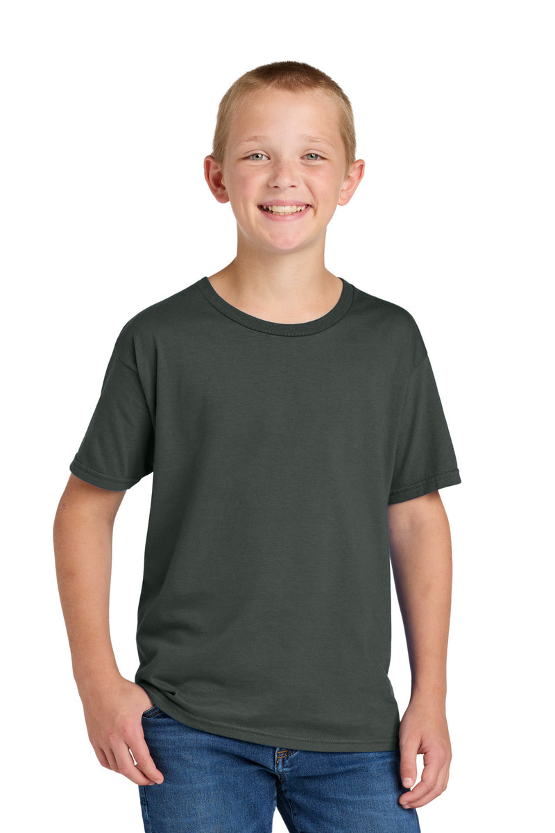 Jerzees Classics Youth Cotton T-Shirt - Charcoal Grey