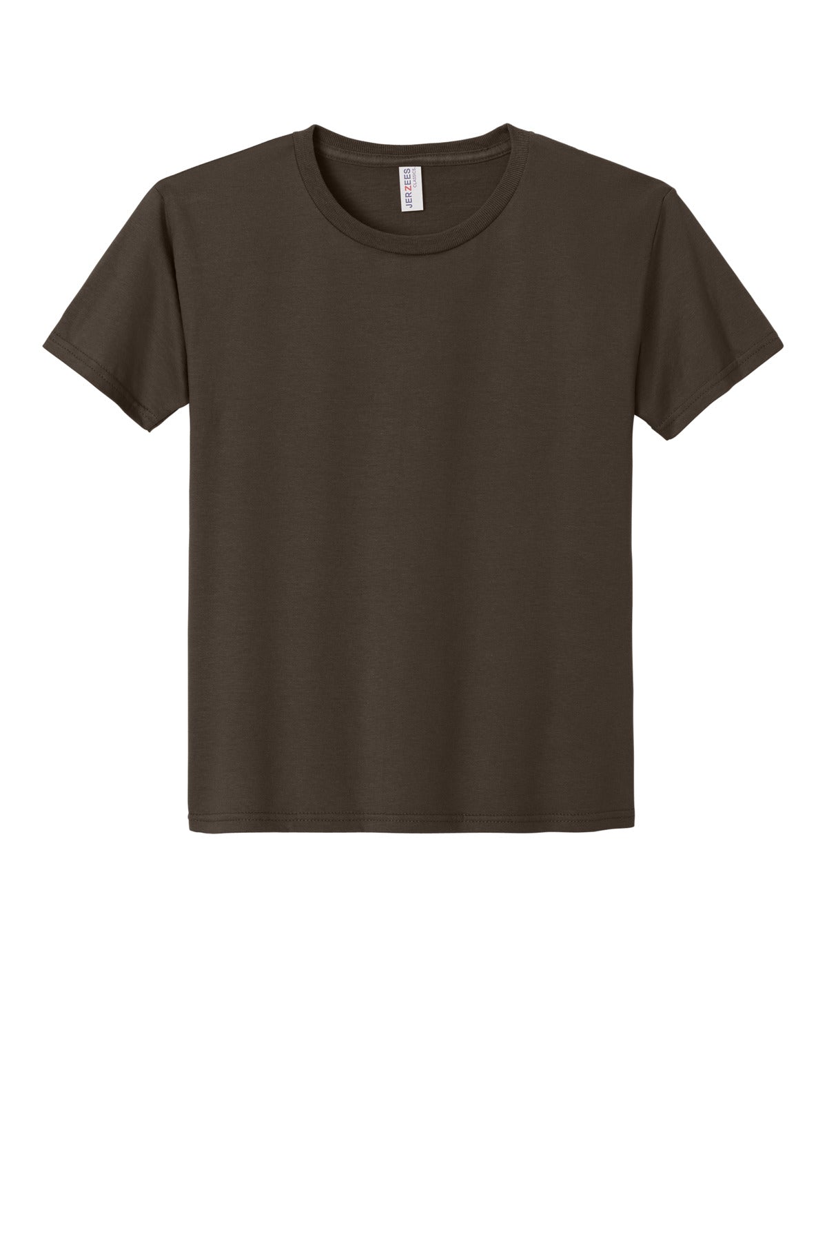 Jerzees Classics Youth Cotton T-Shirt - Chocolate
