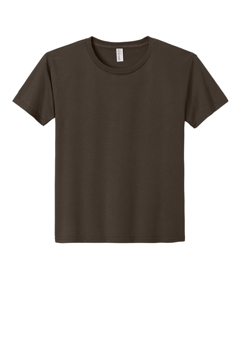 Jerzees Classics Youth Cotton T-Shirt - Chocolate