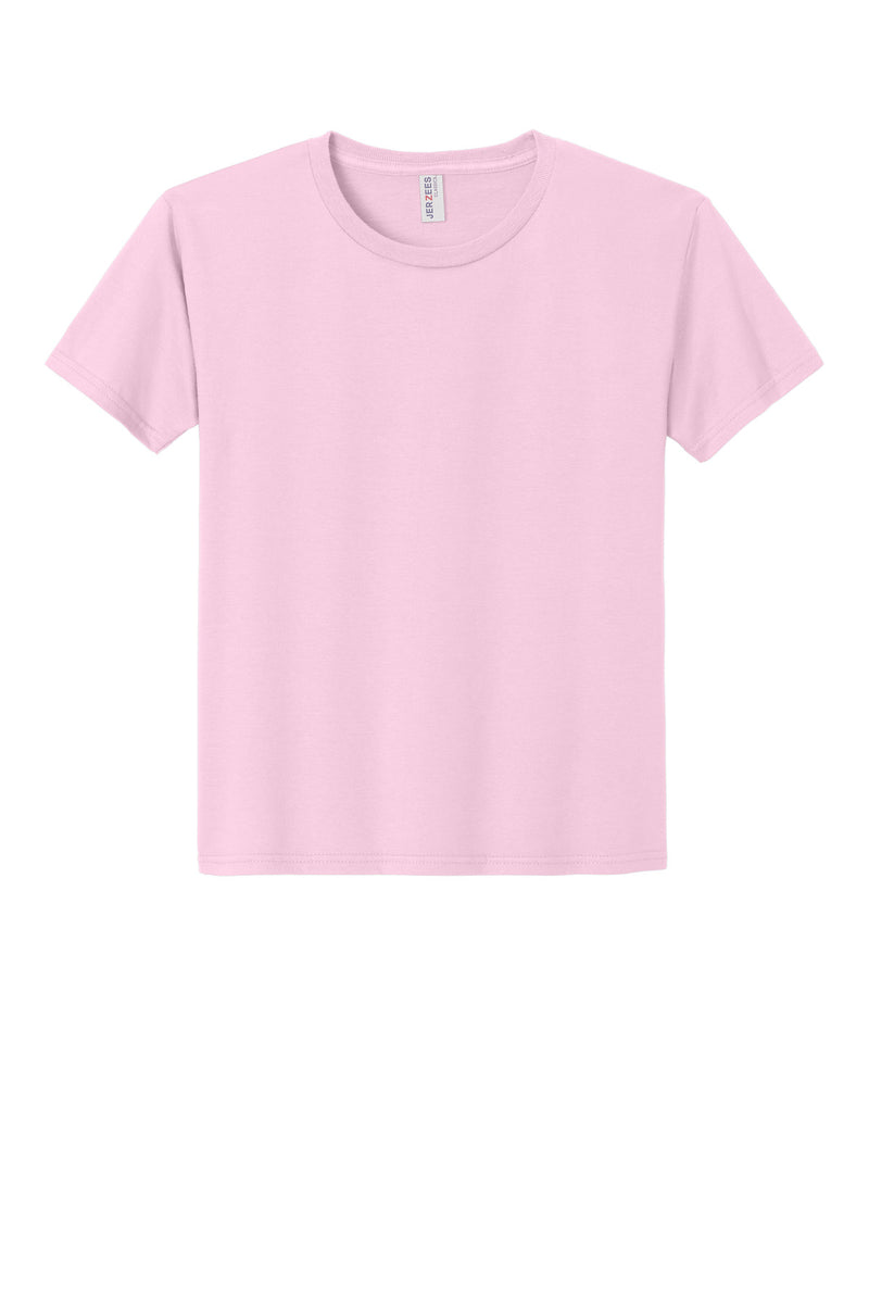 Jerzees Classics Youth Cotton T-Shirt - Classic Pink