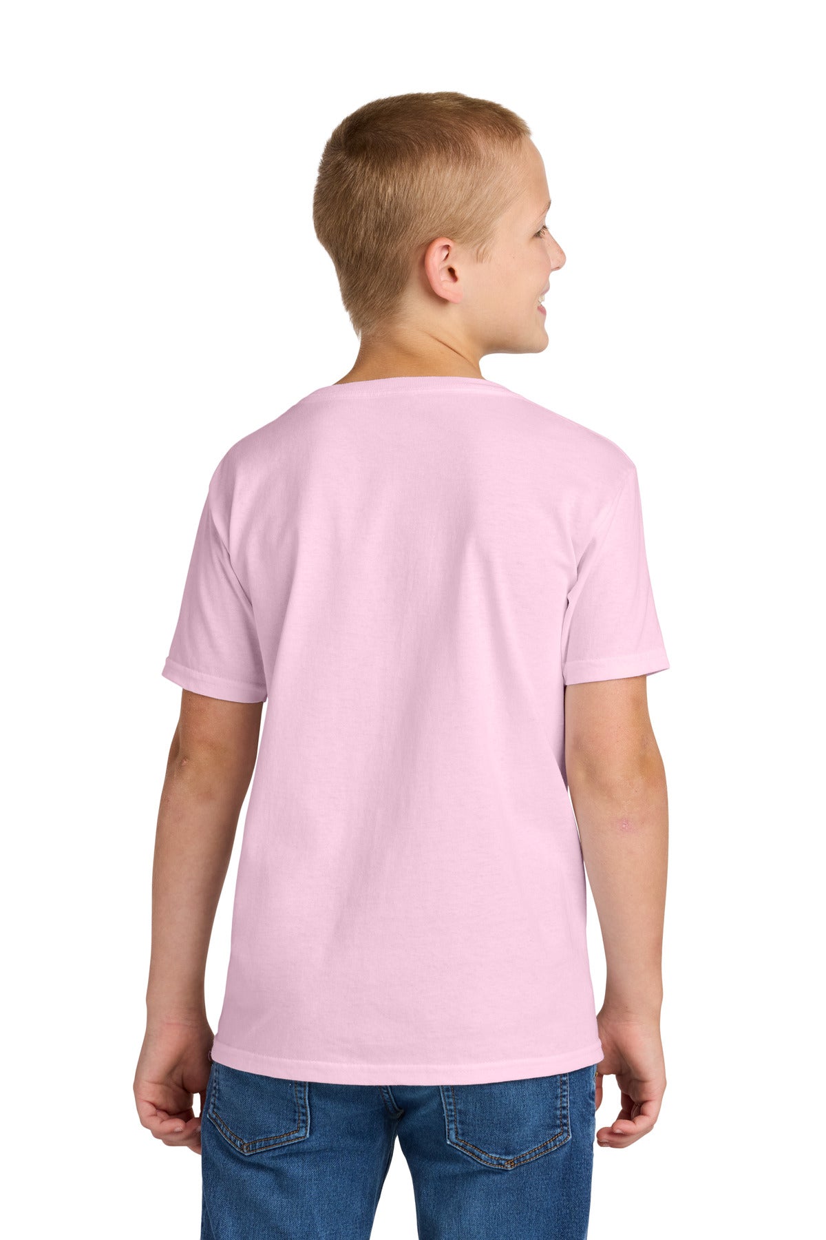 Jerzees Classics Youth Cotton T-Shirt - Classic Pink
